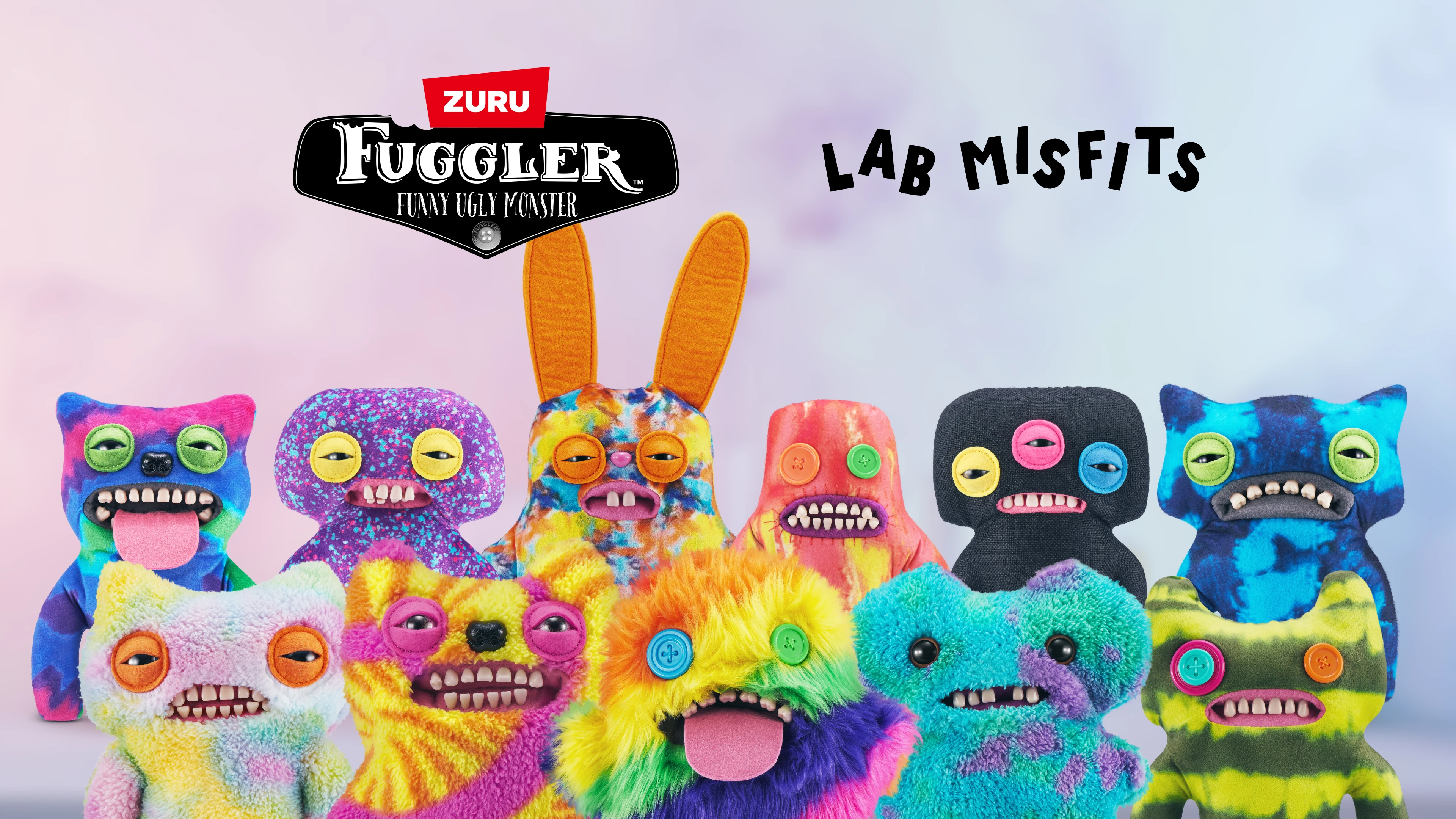 Laboratory Misfits colorful Fuggler lineup
